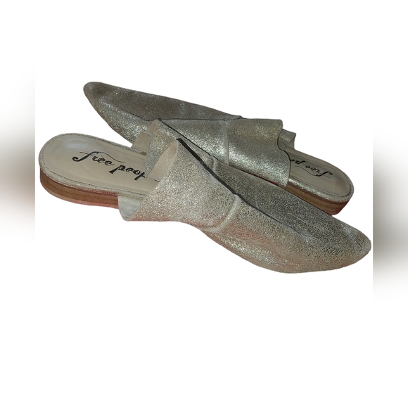 FREE PEOPLE Sienna Ruffle Mule Size US 10 EU 41 - Picture 13 of 13